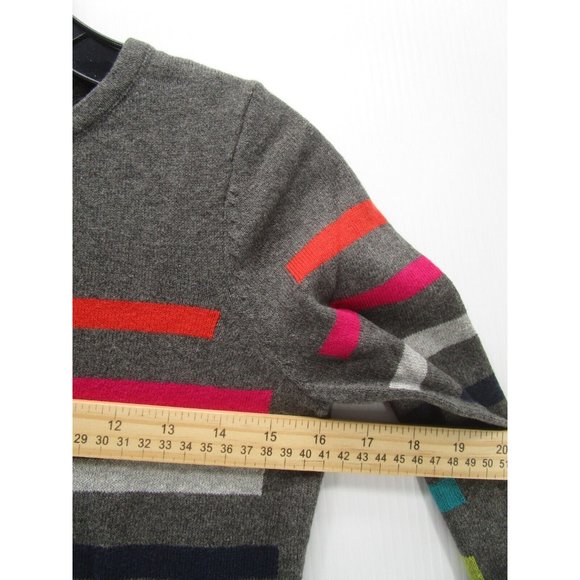 Project J Sweater XS Pullover Striped Crewneck Breathable Cotton NEW - Picture 5 of 11